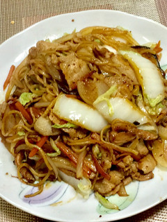 赤味噌のタレで白菜の焼きそば-レシピのメイン写真