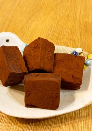 超簡単*大雑把な生チョコ-レシピのメイン写真