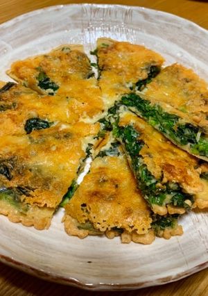 ほうれん草とチーズのチヂミ☆-レシピのメイン写真