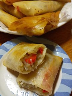 しらたき入り春巻き-レシピのメイン写真