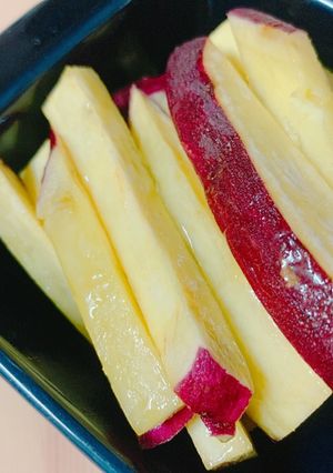 3分で！ホクホクさつまいもスティック-レシピのメイン写真