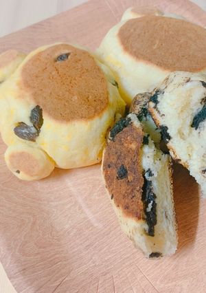 HM&フライパンで！材料3つの豆腐パン-レシピのメイン写真