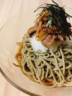 黄金比率☆味付け2つの簡単肉おろしそば-レシピのメイン写真