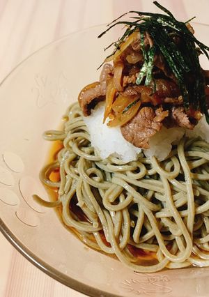 黄金比率☆味付け2つの簡単肉おろしそば-レシピのメイン写真