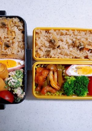 ☆高校生娘と小学生息子のお弁当☆151-レシピのメイン写真