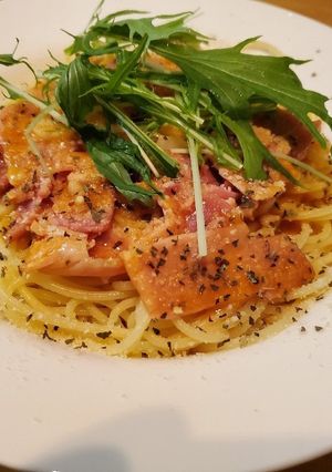 エビのビスクとガチソースのお洒落パスタ-レシピのメイン写真
