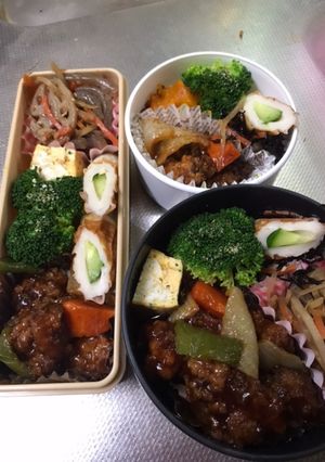 今週の金曜日のお弁当-レシピのメイン写真