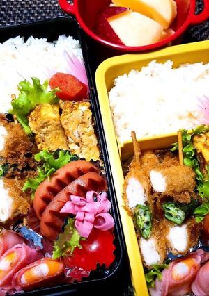 息子と娘のお弁当　'19.11.29-レシピのメイン写真