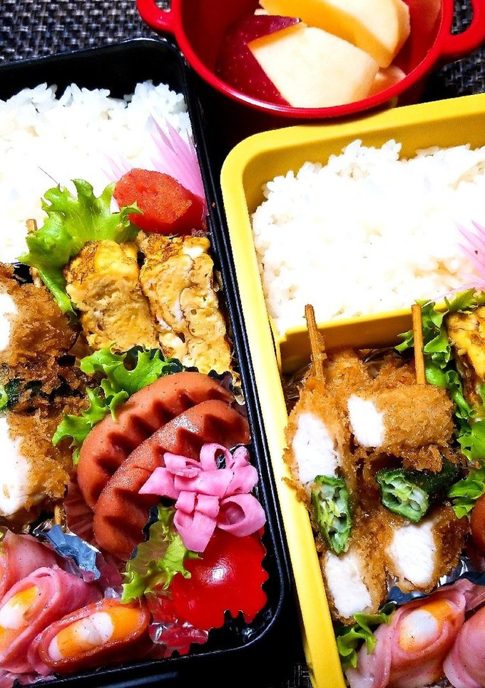 息子と娘のお弁当　'19.11.29-レシピのメイン写真