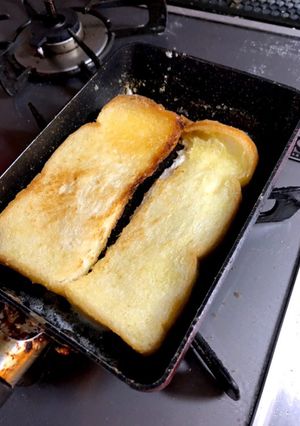 やみつき バター焼きトースト-レシピのメイン写真