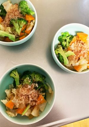 レンジで大根ブロッコリーの温野菜サラダ-レシピのメイン写真