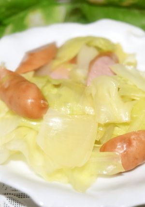 10分簡単♪キャベツの温野菜-レシピのメイン写真