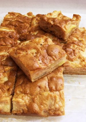 翌日もふんわり♡１ボウルりんごケーキ-レシピのメイン写真