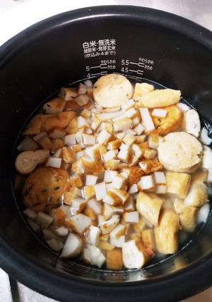 おでん炊き込みご飯-レシピのメイン写真