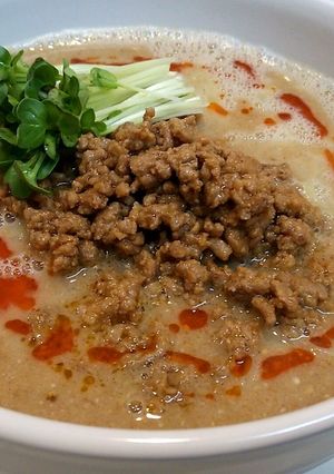 意外と簡単！？おうちで手作り担々麺-レシピのメイン写真