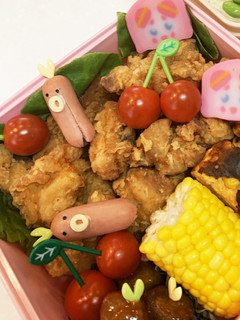キャラ弁 タコさんウインナー-レシピのメイン写真