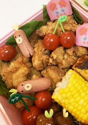 キャラ弁　タコさんウインナー-レシピのメイン写真