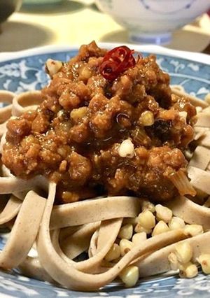 万能そばの実入り肉味噌のそばパスタ-レシピのメイン写真