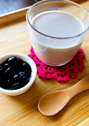 コーヒー黒豆で☆カフェオレ-レシピのメイン写真