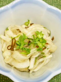 大根の塩昆布和え-レシピのメイン写真