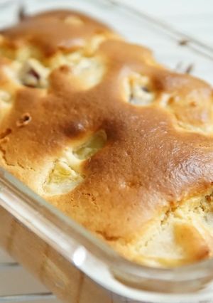 簡単！リンゴとさつまいもの米粉ケーキ-レシピのメイン写真