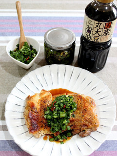 パリパリチキンのニラ醤油だれ-レシピのメイン写真