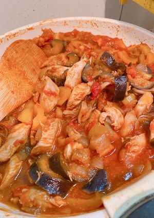 とっても簡単！鶏肉と野菜のラタトゥイユ-レシピのメイン写真