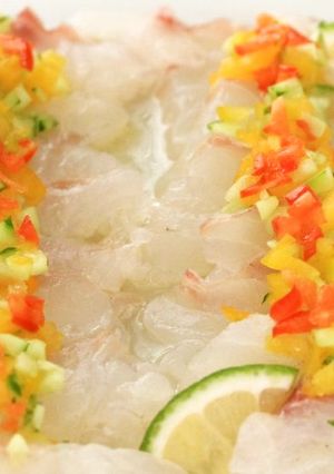さわやかな酸味が決め手！鯛のカルパッチョ-レシピのメイン写真