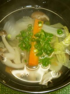 とろとろ白菜のすまし汁-レシピのメイン写真
