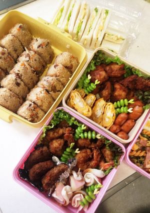 2015年　運動会お弁当-レシピのメイン写真