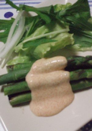 焼アスパラの明太マヨソースがけ☆-レシピのメイン写真