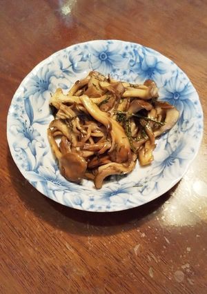 15分で作る、マイタケの炒め物-レシピのメイン写真