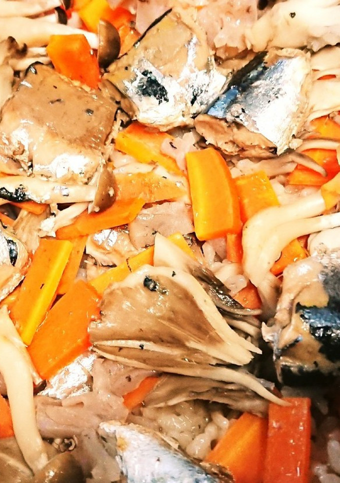 木の屋のさんま水煮缶の炊き込みご飯-レシピのメイン写真