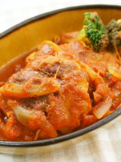 チキンのトマト煮込み-レシピのメイン写真