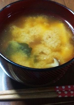 きのこいっぱいのおみそ汁-レシピのメイン写真