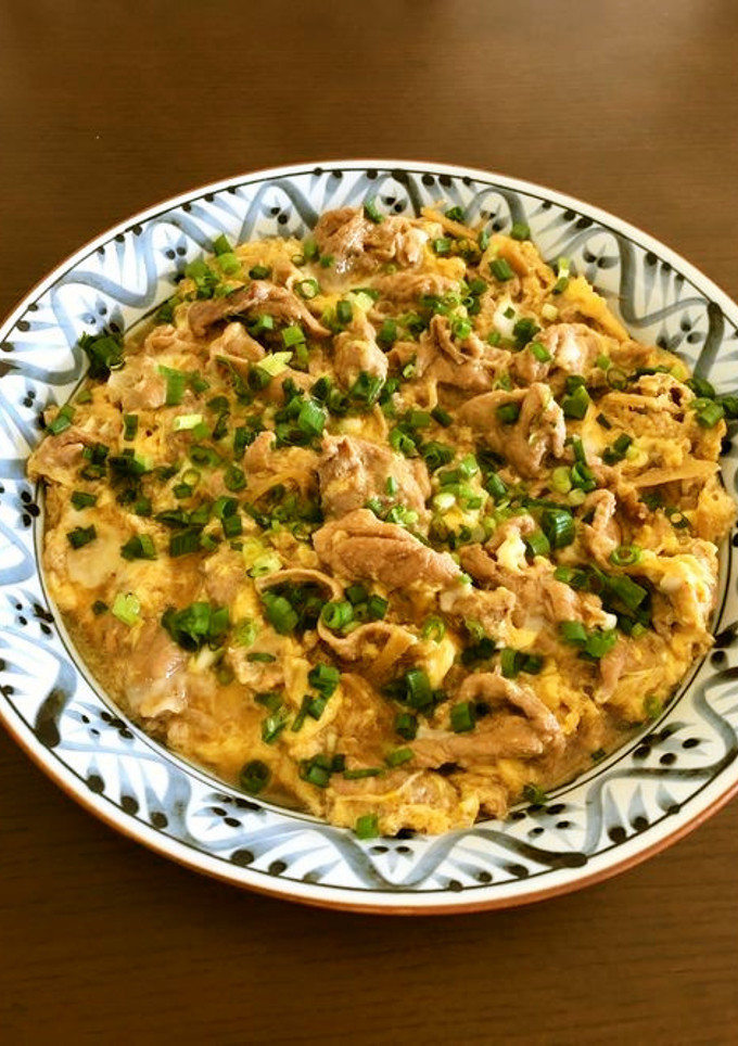 【簡単レシピ】豚肉の生姜煮の卵とじ♪-レシピのメイン写真