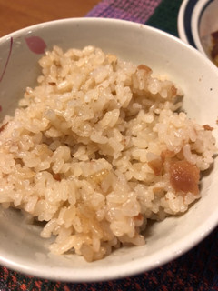 簡単!梅ポン酢ごはん-レシピのメイン写真
