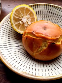 【薪ストーブ】とろける焼き柿。簡単薬膳-レシピのメイン写真