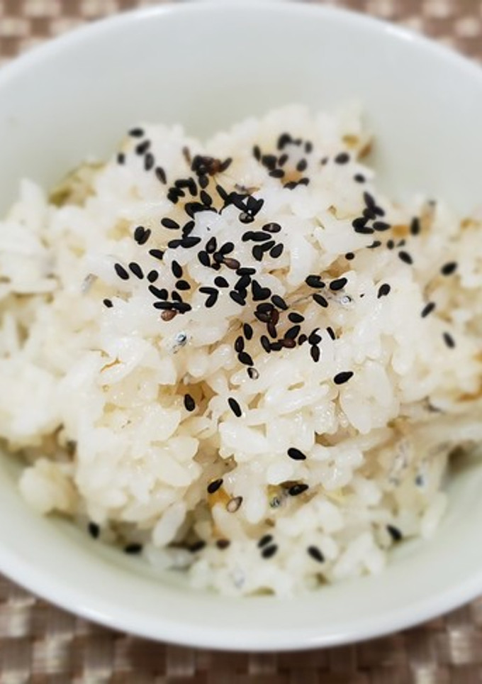 梅酒の梅で炊き込みご飯-レシピのメイン写真