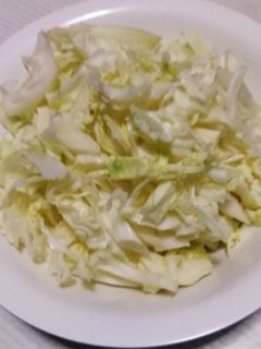 キャベツの千切り(粗め)-レシピのメイン写真