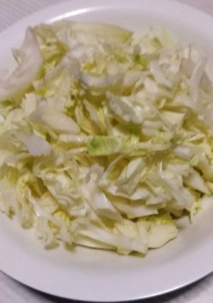 キャベツの千切り(粗め)-レシピのメイン写真