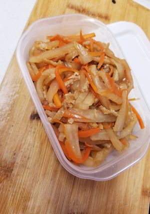 ♡常備菜♡大根と人参と油揚げの煮物-レシピのメイン写真