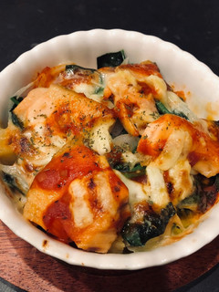 鮭とポテトのトマトチーズ焼-レシピのメイン写真