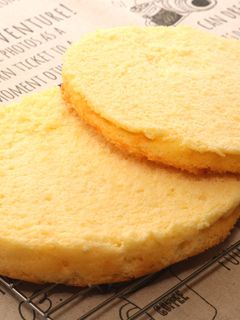 共立て♪18cmふわふわスポンジケーキ-レシピのメイン写真