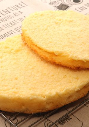 共立て♪18cmふわふわスポンジケーキ-レシピのメイン写真