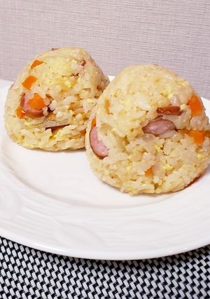 炊飯器で超簡単チャーハン♡お弁当に♪-レシピのメイン写真