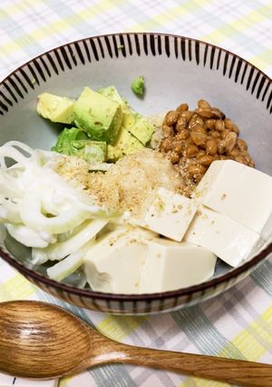 たまねぎヨーグルトでお腹スッキリ腸活丼-レシピのメイン写真