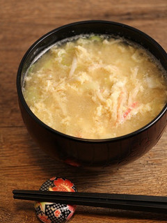 簡単!かにかま☆かに玉お味噌汁-レシピのメイン写真