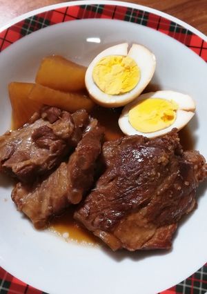 絶品☆スペアリブの角煮-レシピのメイン写真