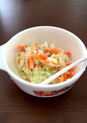 離乳食 ベビーコールスロー-レシピのメイン写真
